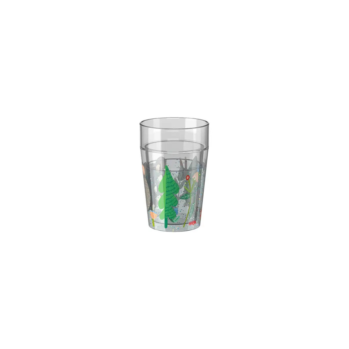 Glitzerbecher Wald, Motiv 1