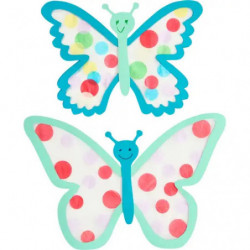 Bastelset – Erstes Kleben Schmetterlinge