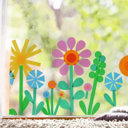 Bastelset – Fensterbild Frühling