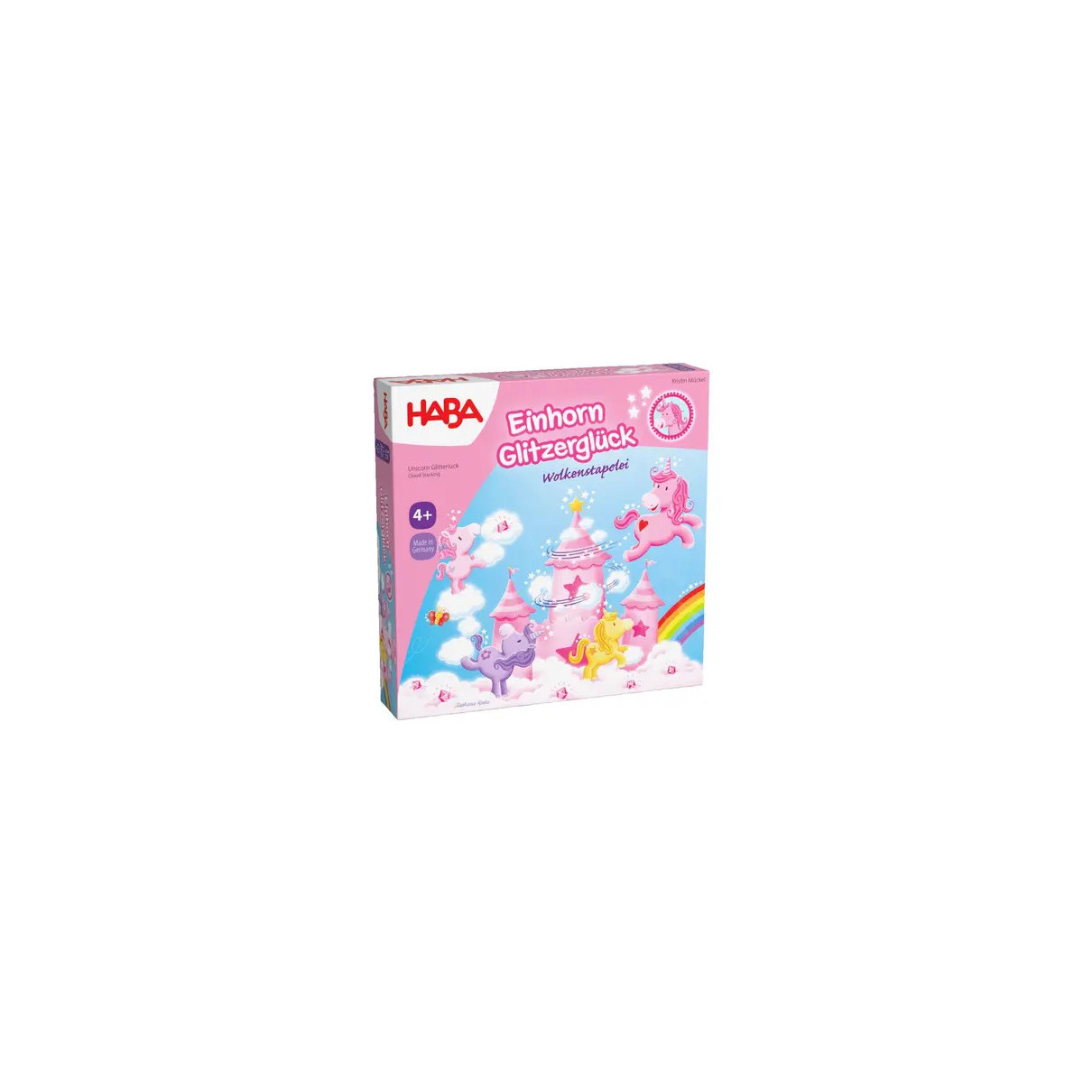 Einhorn Glitzerglück – Wolkenstapelei
