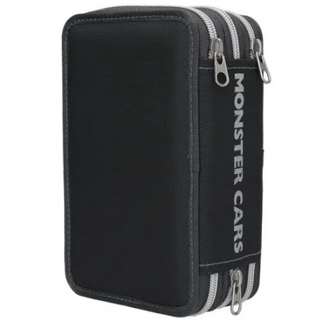 Monster Cars 3 Fach Federtasc