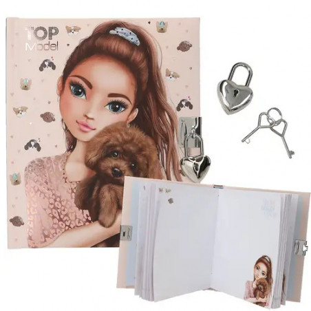 TOPModel Doggy Tagebuch KITTY