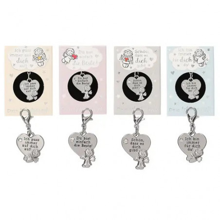 Herz Schutzengel Anhnger in