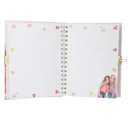 TOPModel Tagebuch mit Schloss