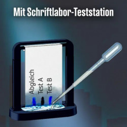 Die drei  Schrift-Labor
