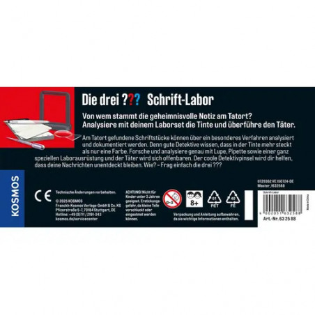 Die drei  Schrift-Labor