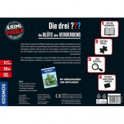 Krimi-Puzzle: Die drei  - Die Blüte des Verderbens