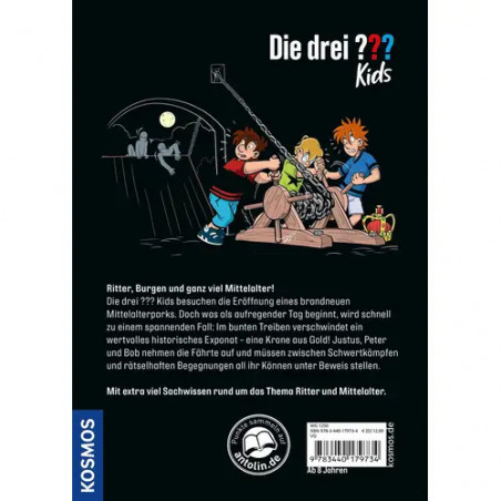 Die drei  Kids Sachwissen Raub auf der Ritterburg