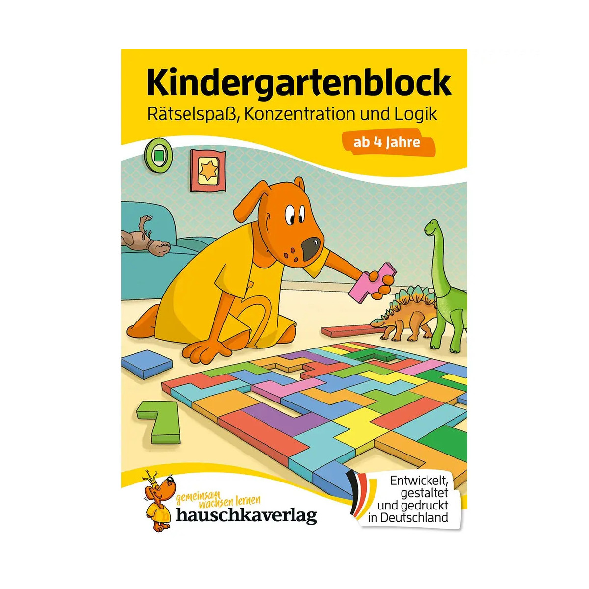 Kindergartenblock - Rätselspaß, Konzentration und Logik ab 4
