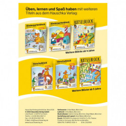 Kindergartenblock - Rätselspaß, Konzentration und Logik ab 4