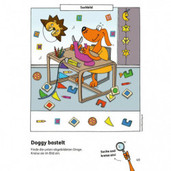 Kindergartenblock - Rätselspaß, Konzentration und Logik ab 4