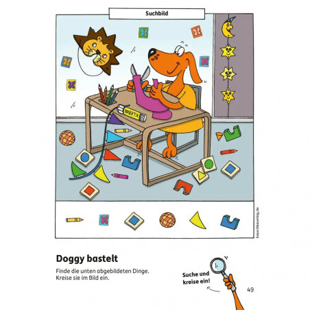 Kindergartenblock - Rätselspaß, Konzentration und Logik ab 4