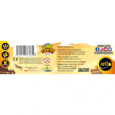 IELLO - King of Tokyo - Origins