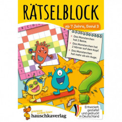 Rätselblock ab 7 J., Band 3