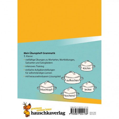 Mein Übungsheft Gramatik 3. Klasse