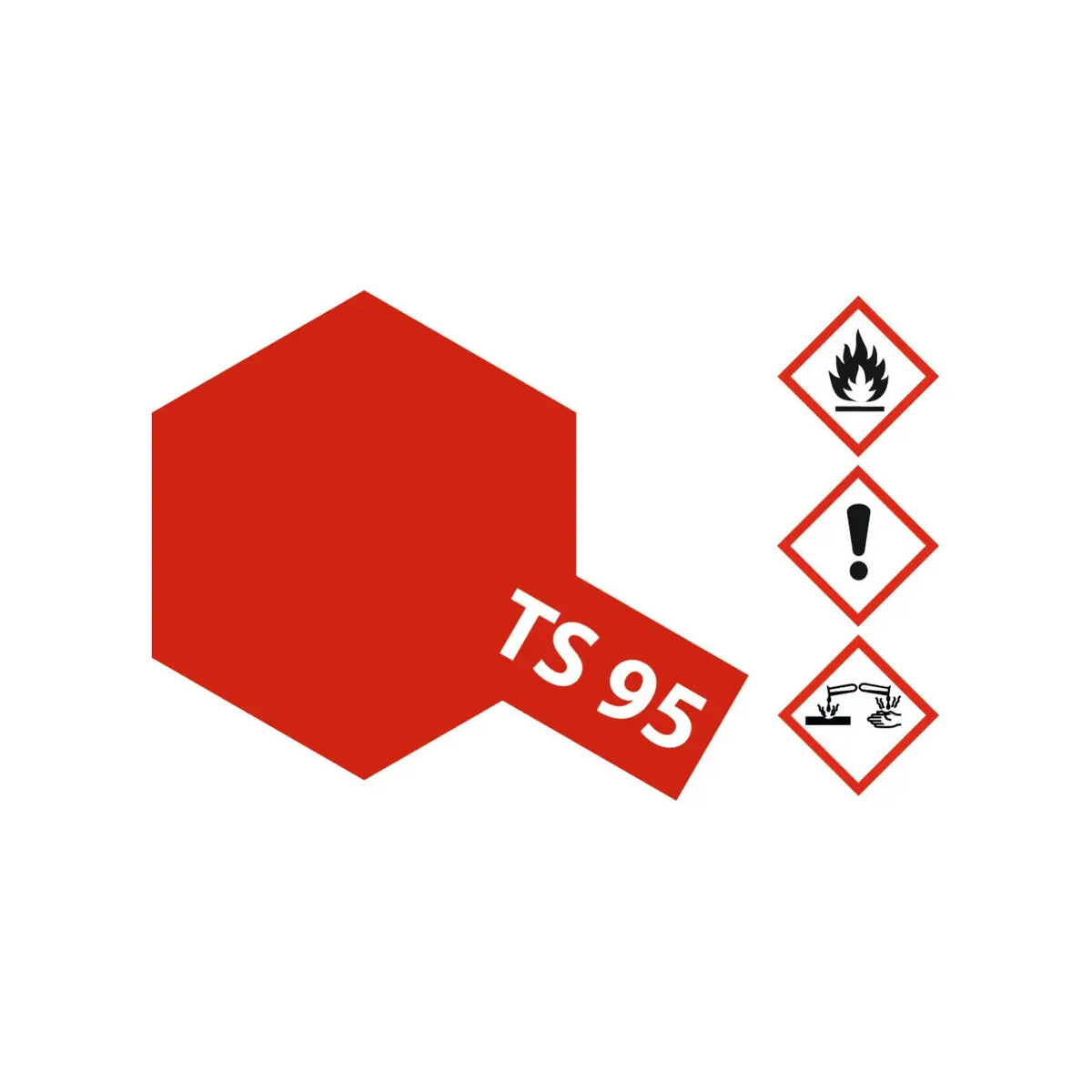 TS-95 Pure Metallic Rot glänz. 100ml