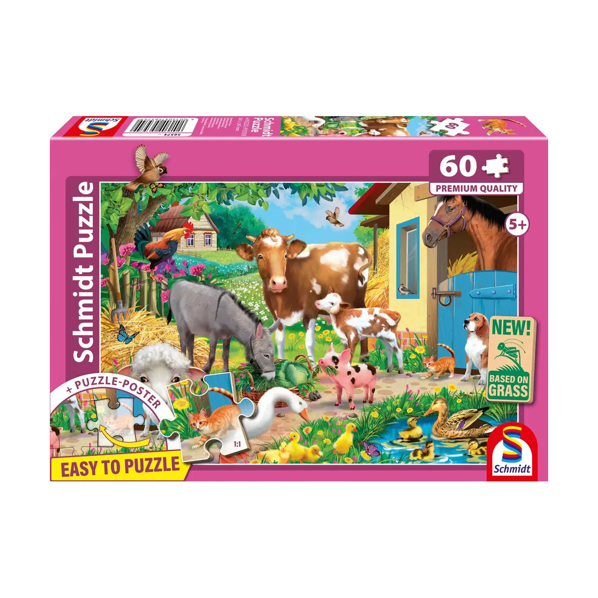 KIPUGP60T. Bauernhof Tiere