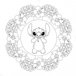 Disney Stitch Mandala Malsp
