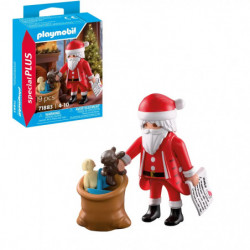 Weihnachtsmann mit Wunschzettel