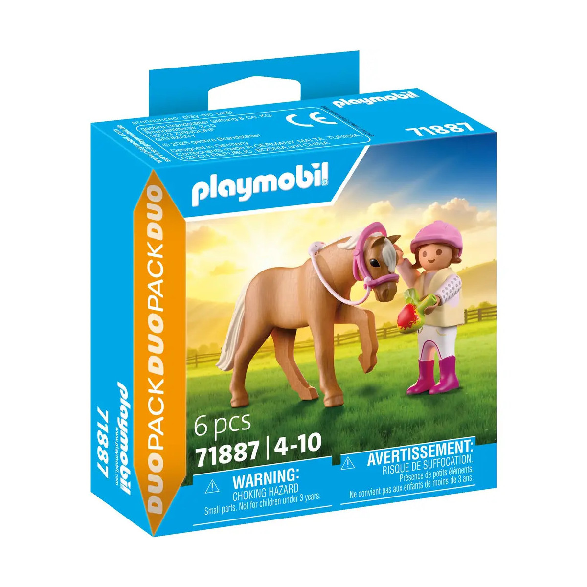 DuoPack Mädchen mit Pony