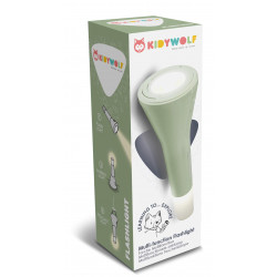 Kidywolf - Taschenlampe 3in1 grün