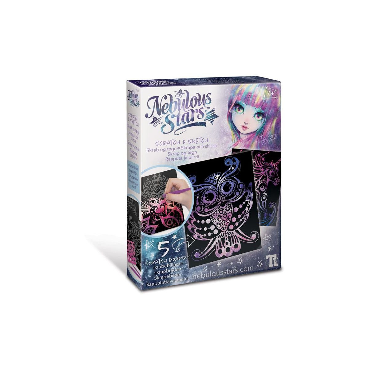 Nebulous Stars - Kratzkunst