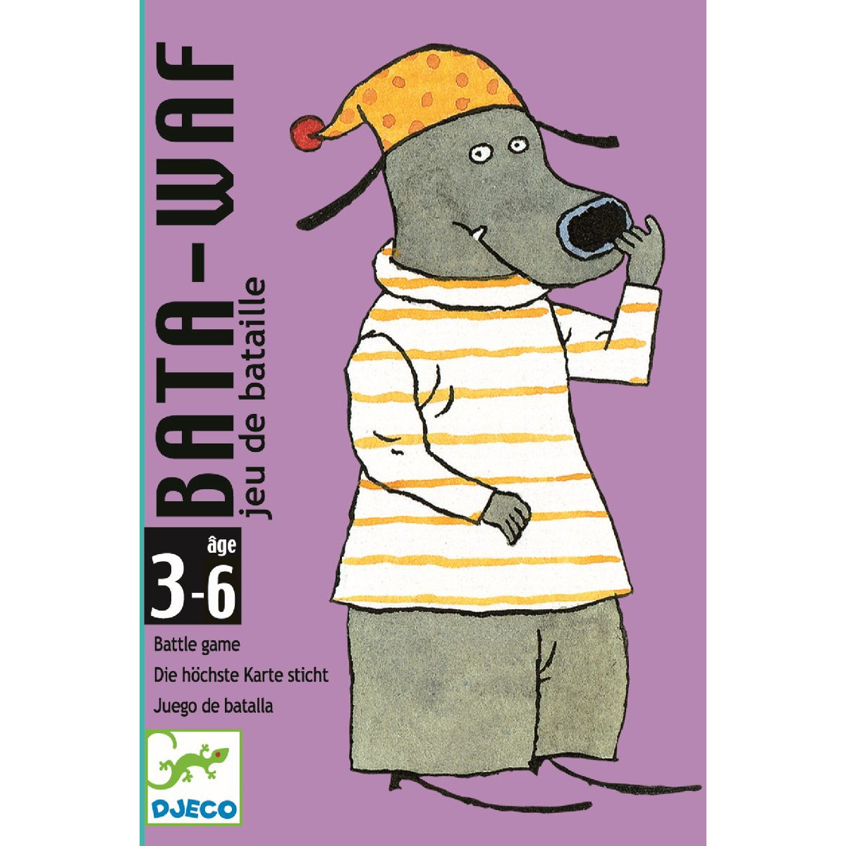 Djeco - Kartenspiel: Bata-waf