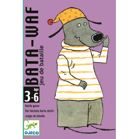 Djeco - Kartenspiel: Bata-waf