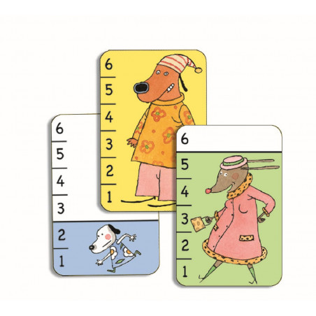 Djeco - Kartenspiel: Bata-waf