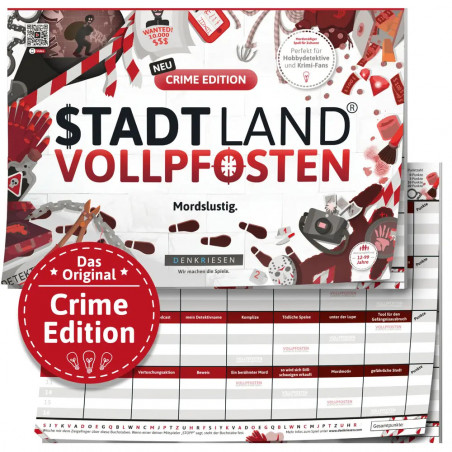 STADT LAND VOLLPFOSTEN® Crime Edition - Mordslustig