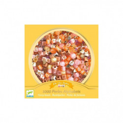 Schmuck basteln: Buchstaben Gold