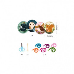 Basteln 3-6: Sticken