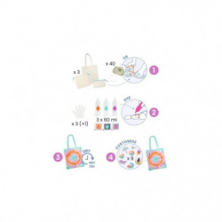 DIY: Batik-Set Taschen