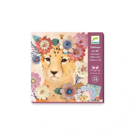 Papierkunst: Blumenkrone