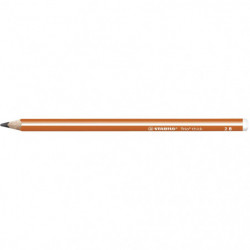 STABILO Trio dick Bleistift orange 2B
