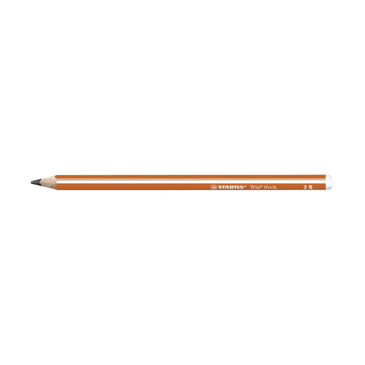 STABILO Trio dick Bleistift orange 2B