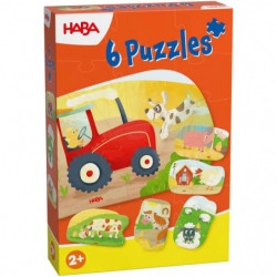 6 erste Puzzles – Bauernhof
