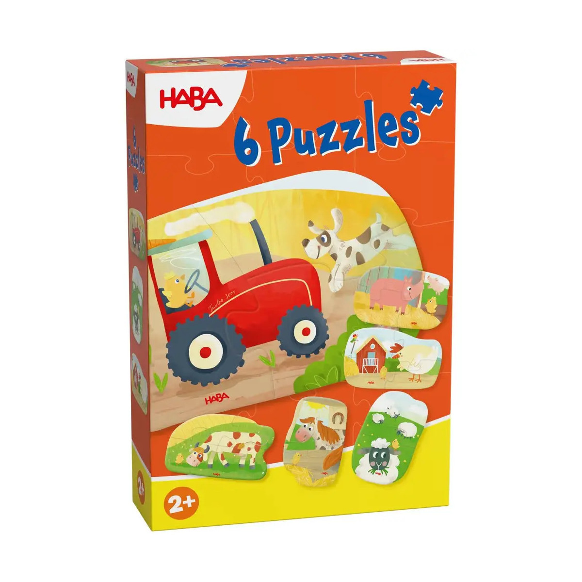 6 erste Puzzles – Bauernhof
