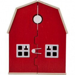 Großer Bauernhof aus Holz