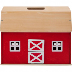 Großer Bauernhof aus Holz