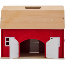 Großer Bauernhof aus Holz