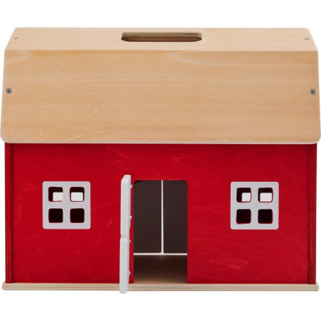 Großer Bauernhof aus Holz