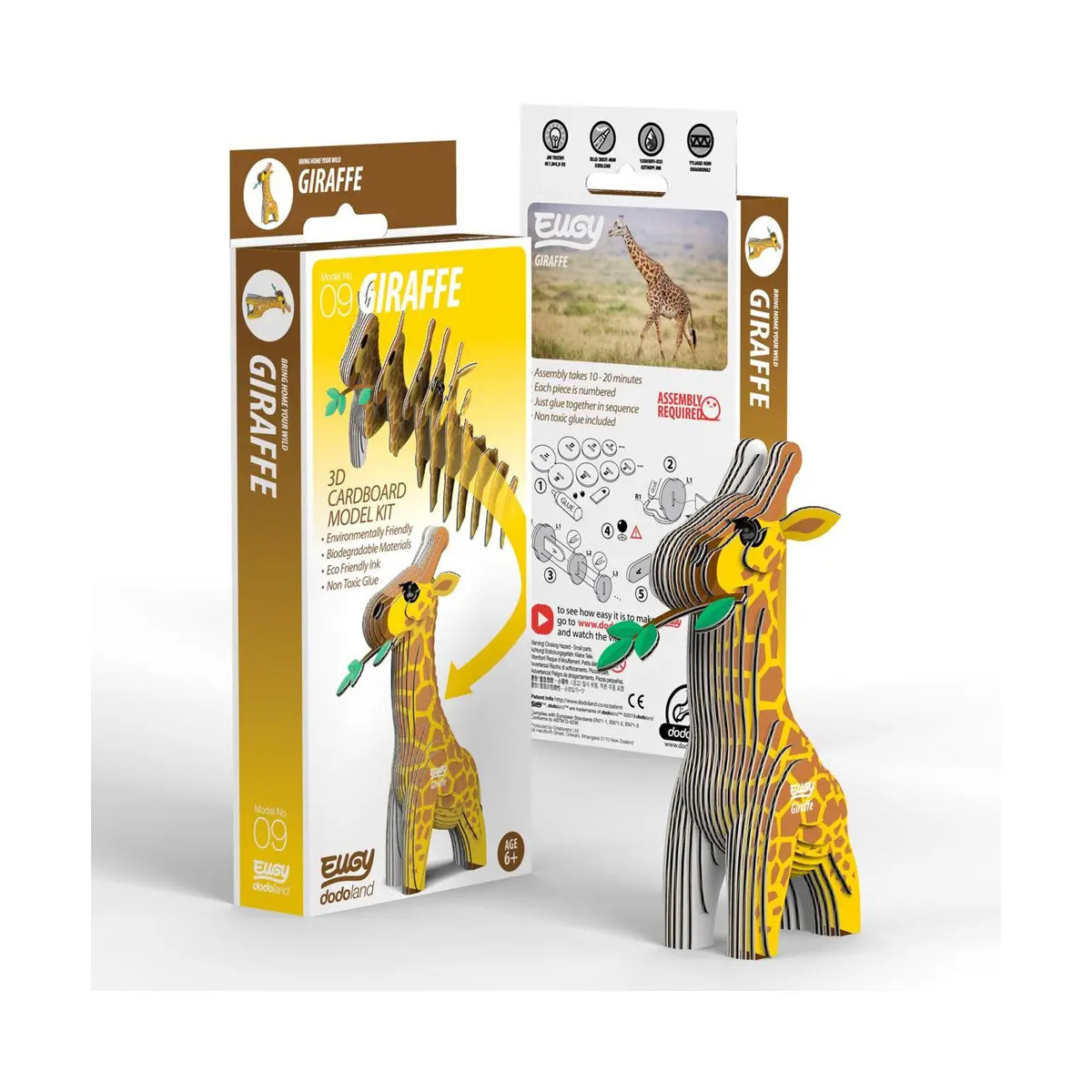 Eugy - 3D Bastelset Giraffe