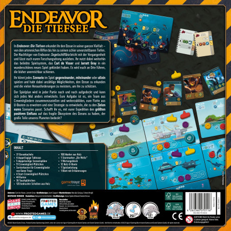 Frosted Games / Board Game Circus - Endeavor: Die Tiefsee