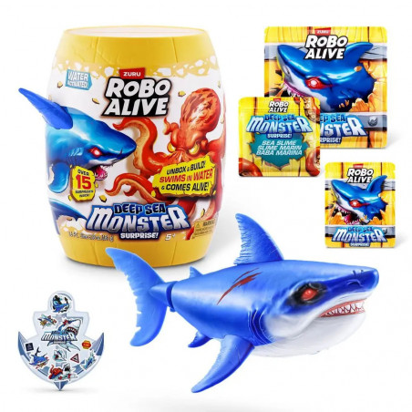 Robo Alive Sammelfigur Deep Sea Monster Surprise Serie 1 2fa