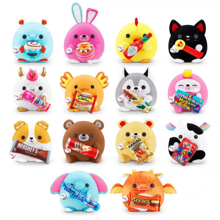 Plüsch Snackles Packles 30cm rollierend sortiert