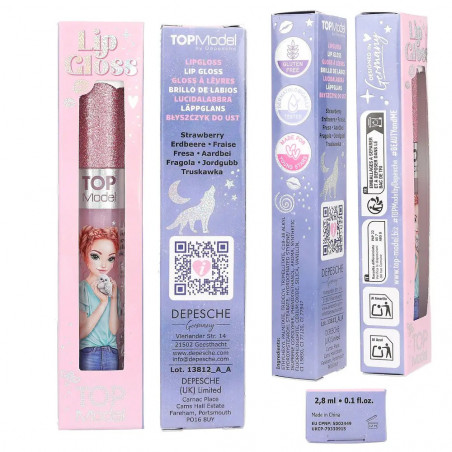 TOPModel Lipgloss mit Glitzer