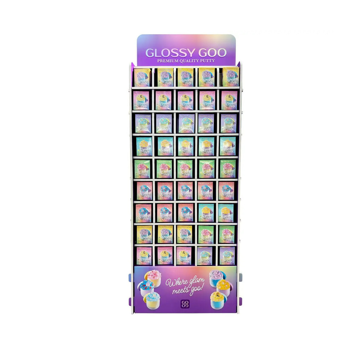 GlossyGoo - Beauty Putty XL, 6-fach sortiert
