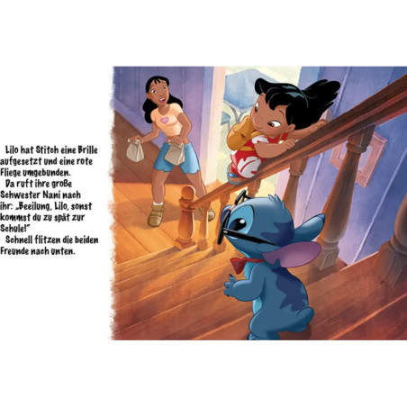 Disney Stitch: Spardose Buch Pinsel Farb