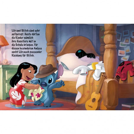 Disney Stitch: Spardose Buch Pinsel Farb